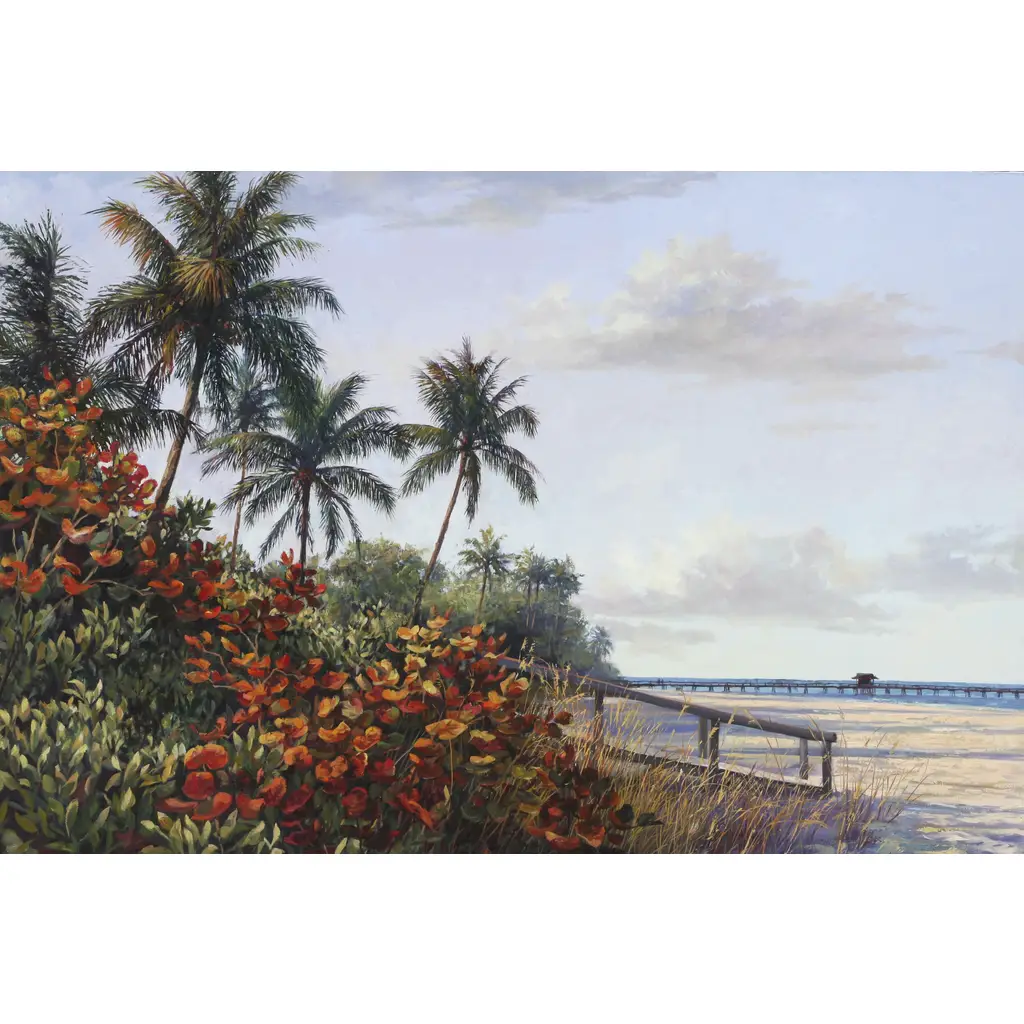 Beach scene tilesSea Oat BeachTile Mural