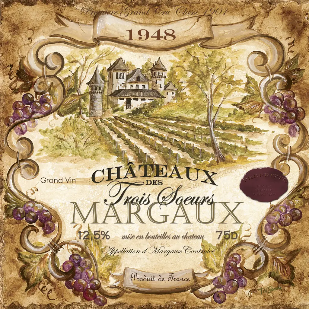 Wine accent tiles Vinter's Collection I Accent Tile