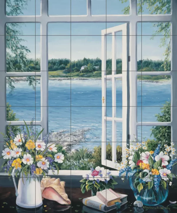 A Breeze Off The Ocean - Tile Mural