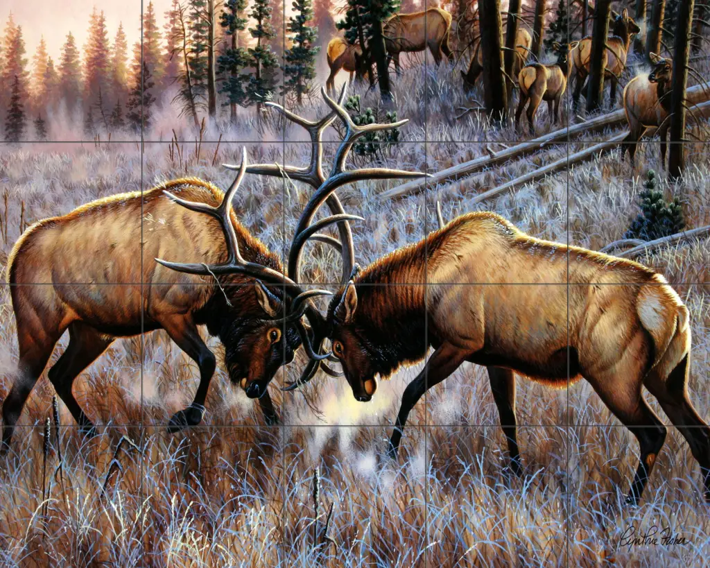 The Battle - CF - Tile Mural